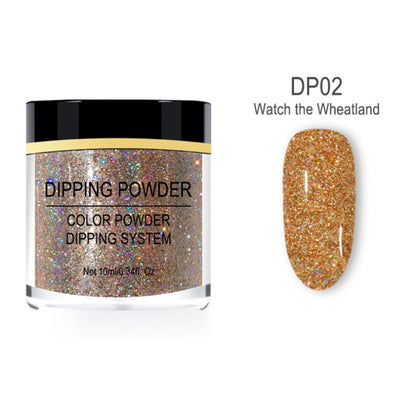 Sparkling Laser Glitter Nail Powder for Professional Nails