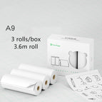 3.6m 3 rolls set / A9 white