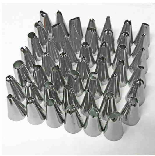 48 Stainless Steel Decorating Mouth for Cake and Pastry Tools