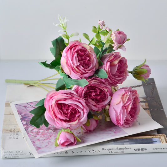 Korean Hand-Held Flowers Wedding Bouquet Home Decor Bouquet