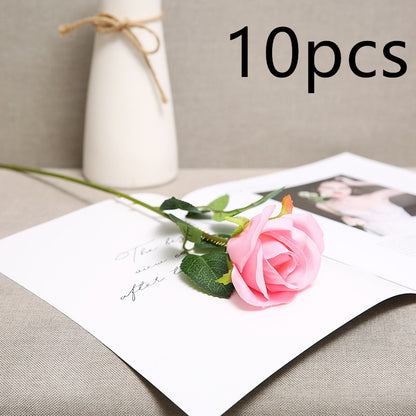 Artificial Red Rose Flowers Stunning Bouquet Gift Decoration