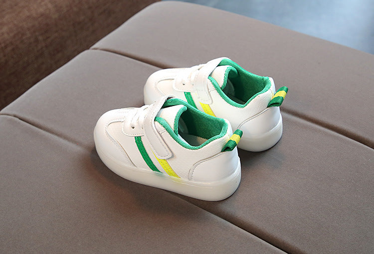 Buy Kimmy White LED Sneakers – Stylish Light-Up Shoes for Kids