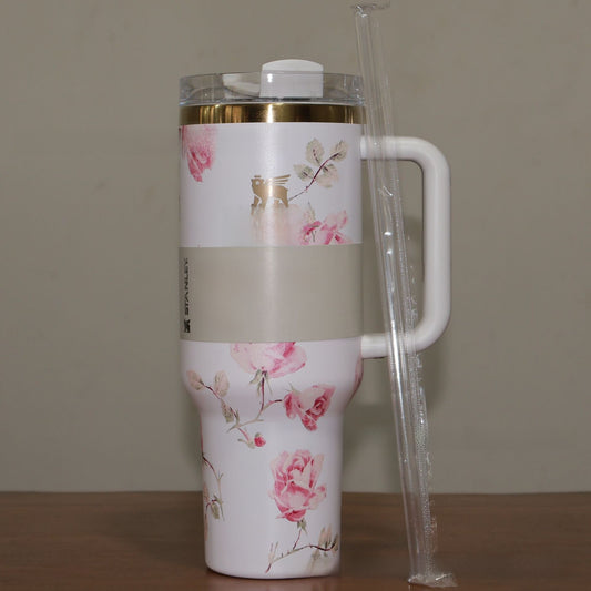 Stainless Steel Insulated Tumbler with Handle