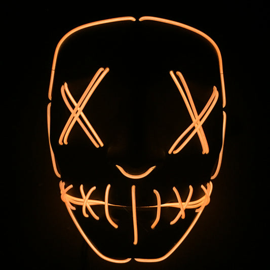 Halloween LED Glowing Full Face Mask for Party and Costume