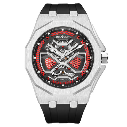 Buy Trendy Hollow Mechanical Watch with Water Resistance