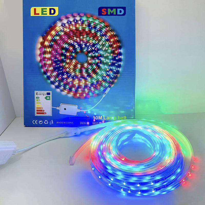 220V Multicolor LED Light Strip Set