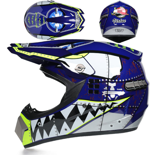 Off-road Motorcycle Helmet for Protection and Lightweight Fit