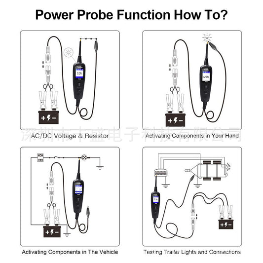 Automotive Circuit Battery Tester for Accurate Readings