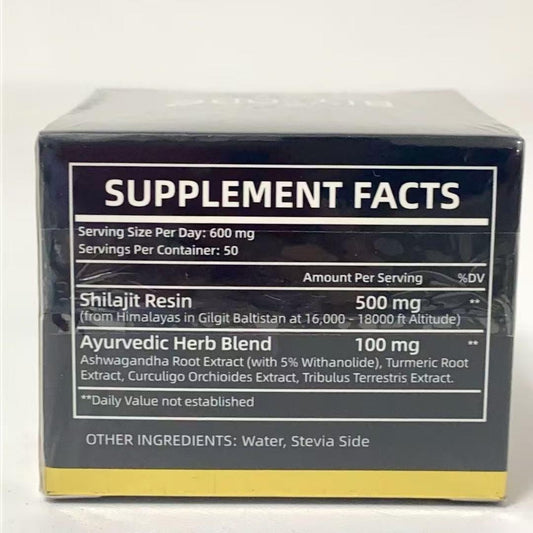 Sugar-Free Himalayan Shilajit Gummies Daily Best Supplement