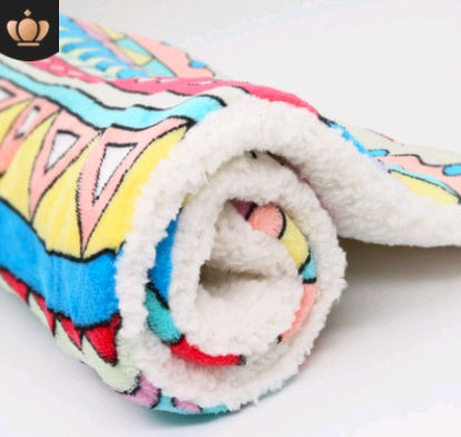 Buy Cute Cat Blankets Dog Pet Mat – Soft, Warm & Travel Friendly