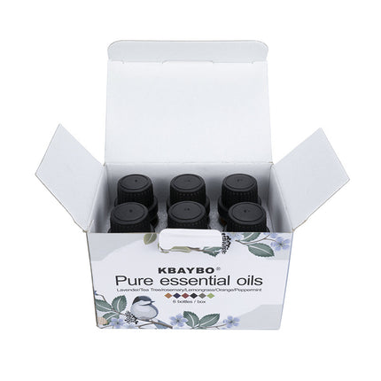 Essential Oils 6 Units Kit - Relax and Rejuvenate Naturally