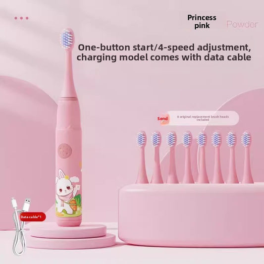 Children's Electric Toothbrush Soft Bristles Sensitive Gums