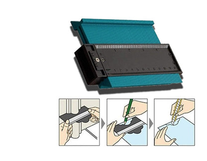 Buy Radial Ruler Contour Gauge – Easy-to-Use Profile Gauge Taker