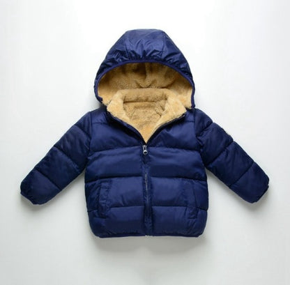 Children’s Lambskin Coat Cozy & Comfortable Winter Jacket