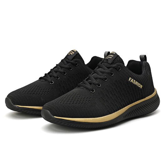 Plus Size Men Women Couples Running Sneakers Comfort Fit