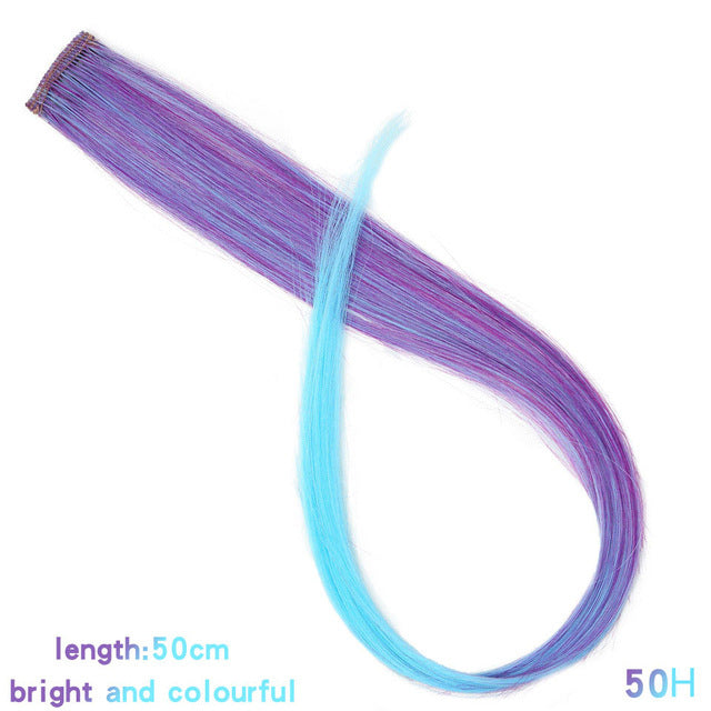 22-inch Synthetic Hair Extension Piece for Women