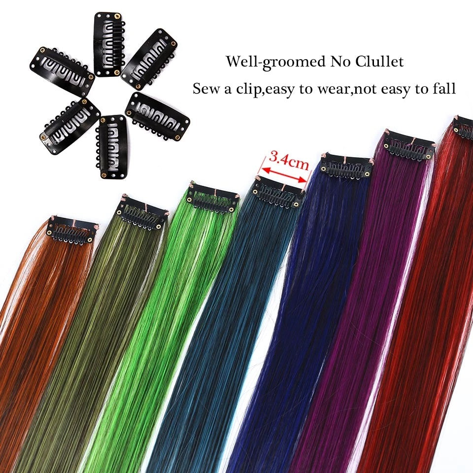 22-inch Synthetic Hair Extension Piece for Women
