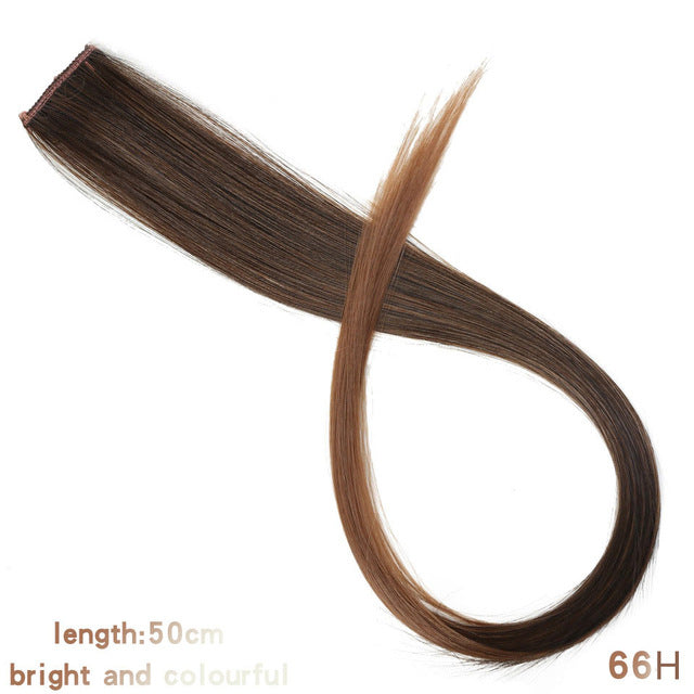 22-inch Synthetic Hair Extension Piece for Women