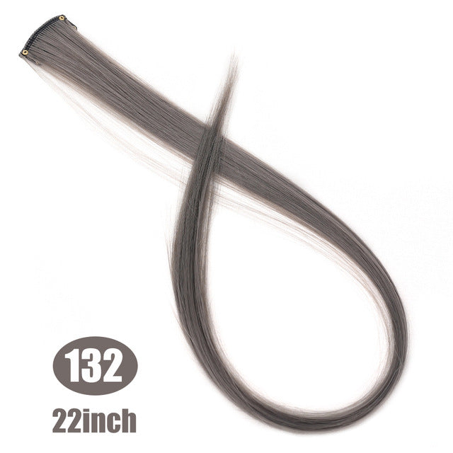 22-inch Synthetic Hair Extension Piece for Women