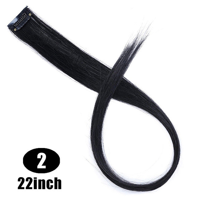 22-inch Synthetic Hair Extension Piece for Women