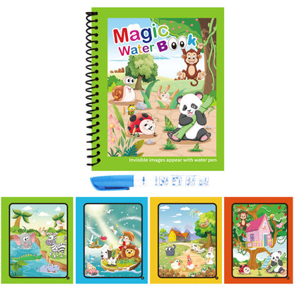 Childrens Magic Water Drawing Book for Creative Fun