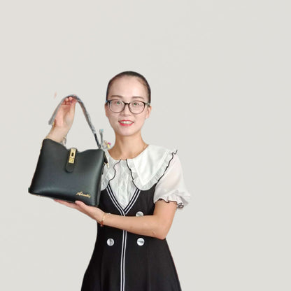 Buy 2 in 1 Trendy Women's Shoulder Bag Chic Handbag for Occasion