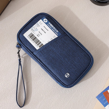 Water-Resistant Oxford Passport Holder