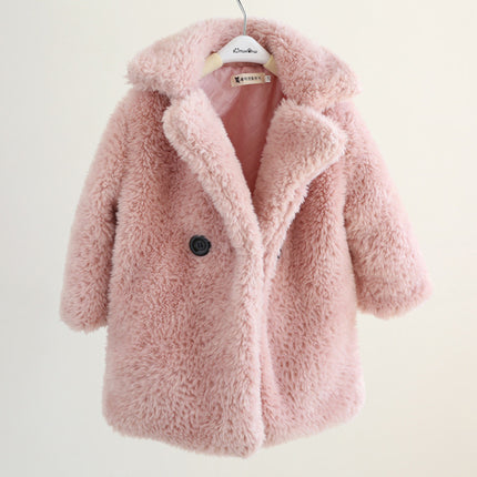 Big Kids Fur Coat – Cozy Autumn and Winter Coat for Kids