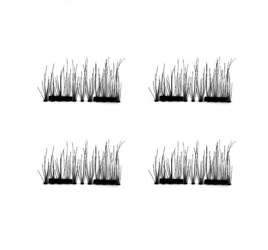 Handmade 6D Magnetic False Eyelashes - Double Magnet Lashes
