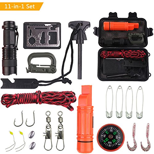 Outdoor Travel SOS Survival Tool Set Essential Adventure Gear