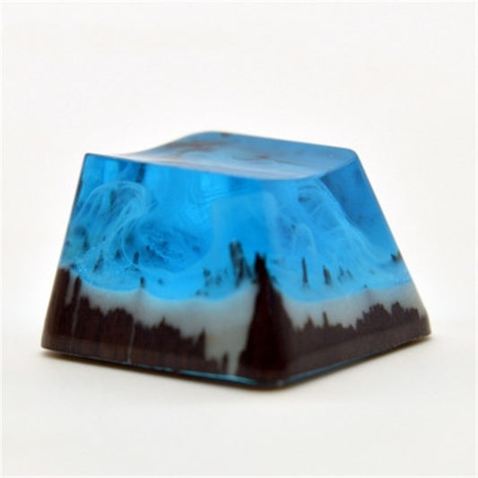 Qianshan Muxue Resin Wood Keycap for Mechanical Keyboard