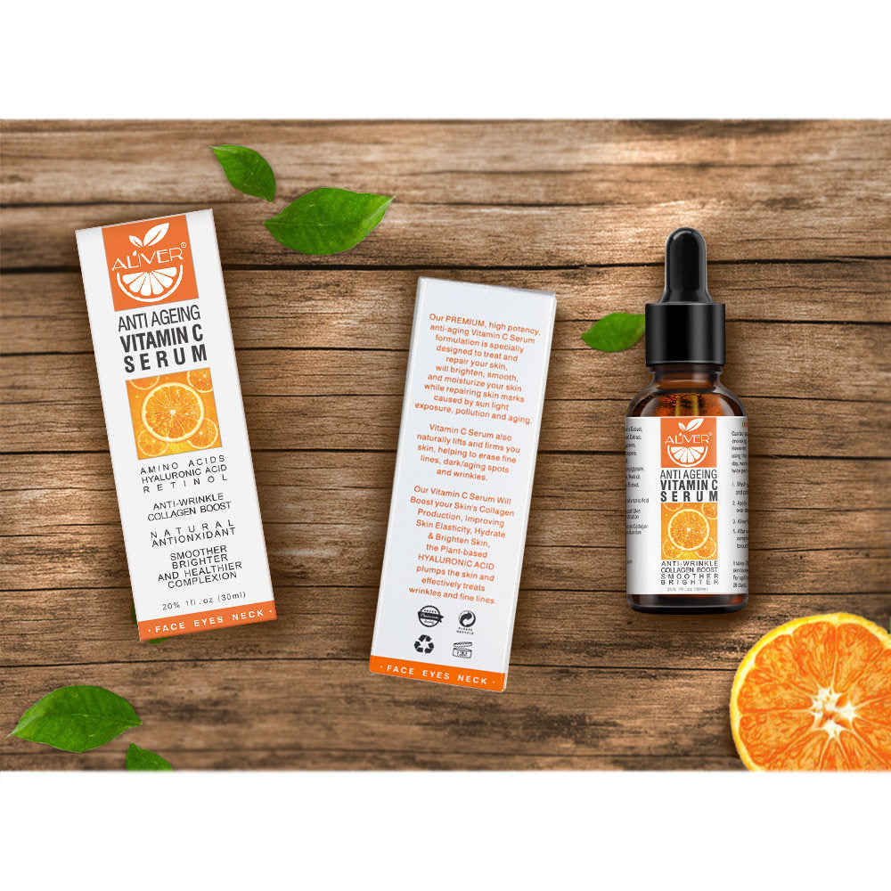 Organic Vitamin C Anti-Aging Facial Serum for Radiant Skin