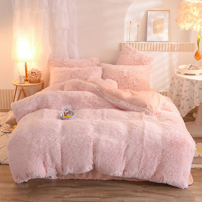 Buy Luxury Fleece Duvet Cover – Thick, Warm & Fluffy Bedding Set