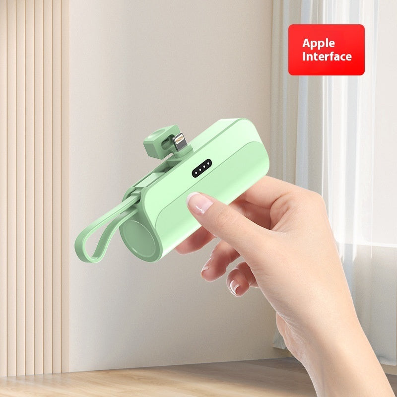 Pocket Wireless Mini Capsule Bank Compact Portable Power Bank