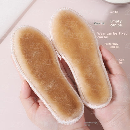 Children's Warm Fleece Lined Winter Insoles Soft Support