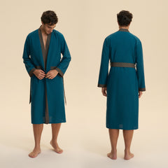 Blue (men's robe+shorts)