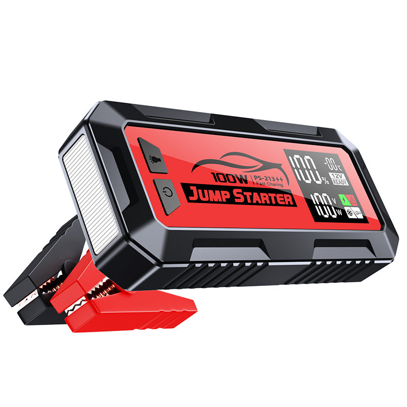 24000mAh Car Jump Starter with 100W Fast Charging