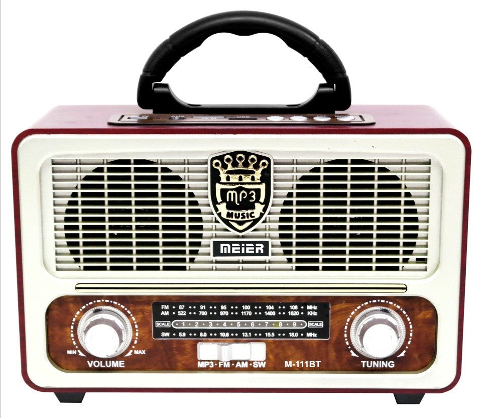 Export Desktop Retro Radio Full Bluetooth Portable Speaker