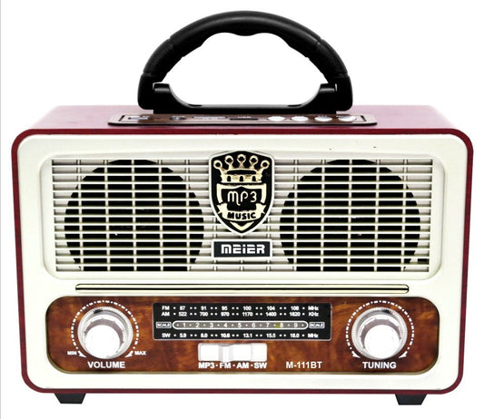 Export Desktop Retro Radio Full Bluetooth Portable Speaker