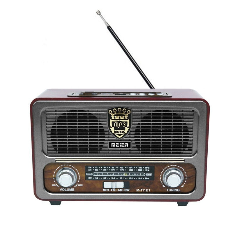 Export Desktop Retro Radio Full Bluetooth Portable Speaker