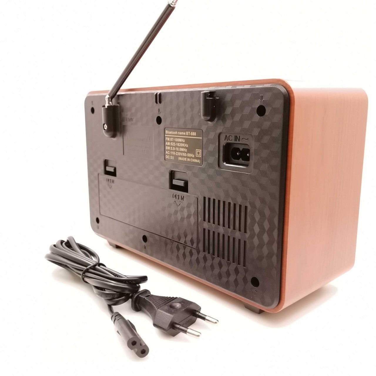 Export Desktop Retro Radio Full Bluetooth Portable Speaker