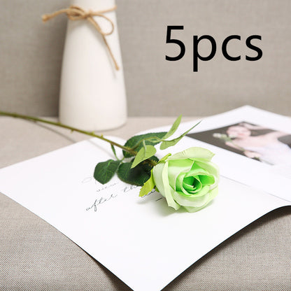 Artificial Red Rose Flowers Stunning Bouquet Gift Decoration