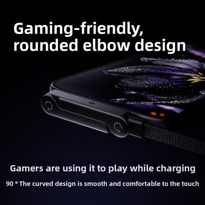 240W Angled Fast Charging Data Cable