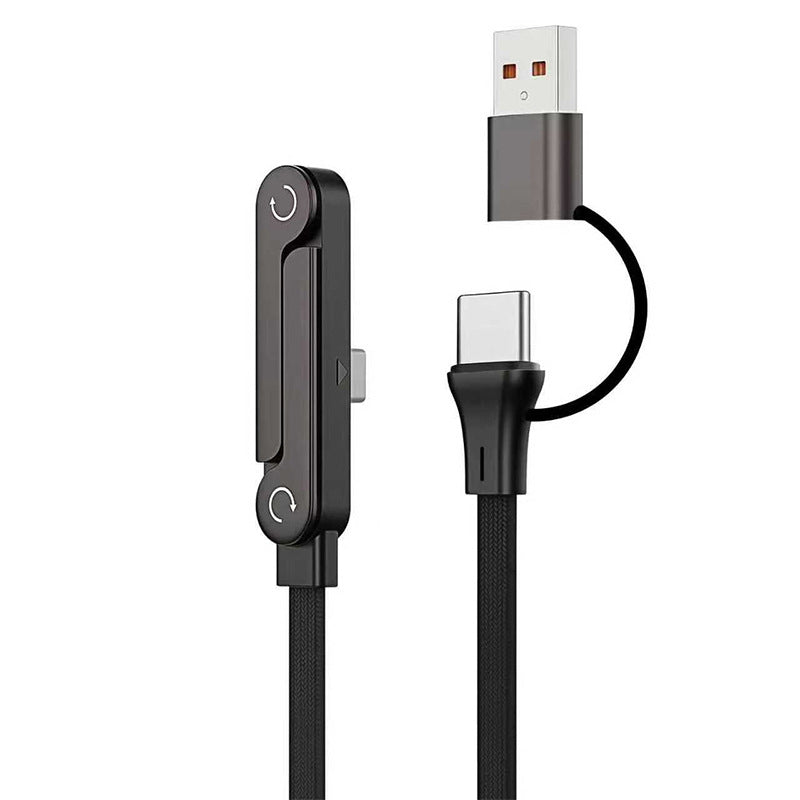 240W Fast Charging Cable with Phone Stand
