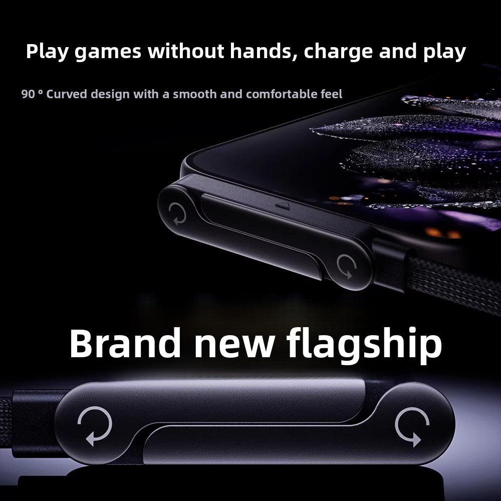 240W fast charging data cable with stand