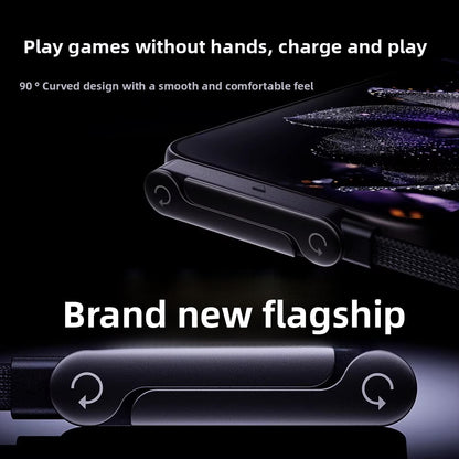 240W fast charging data cable with stand