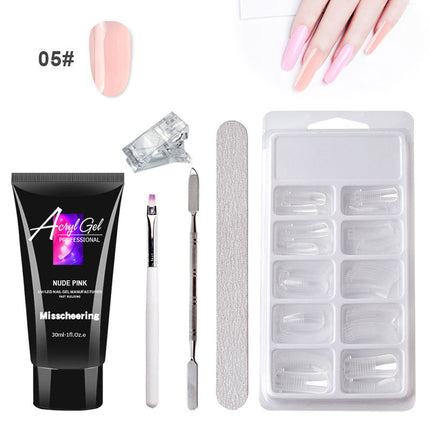 Buy Painless Extension Gel Nail Art – Quick Model Crystal Gel Set