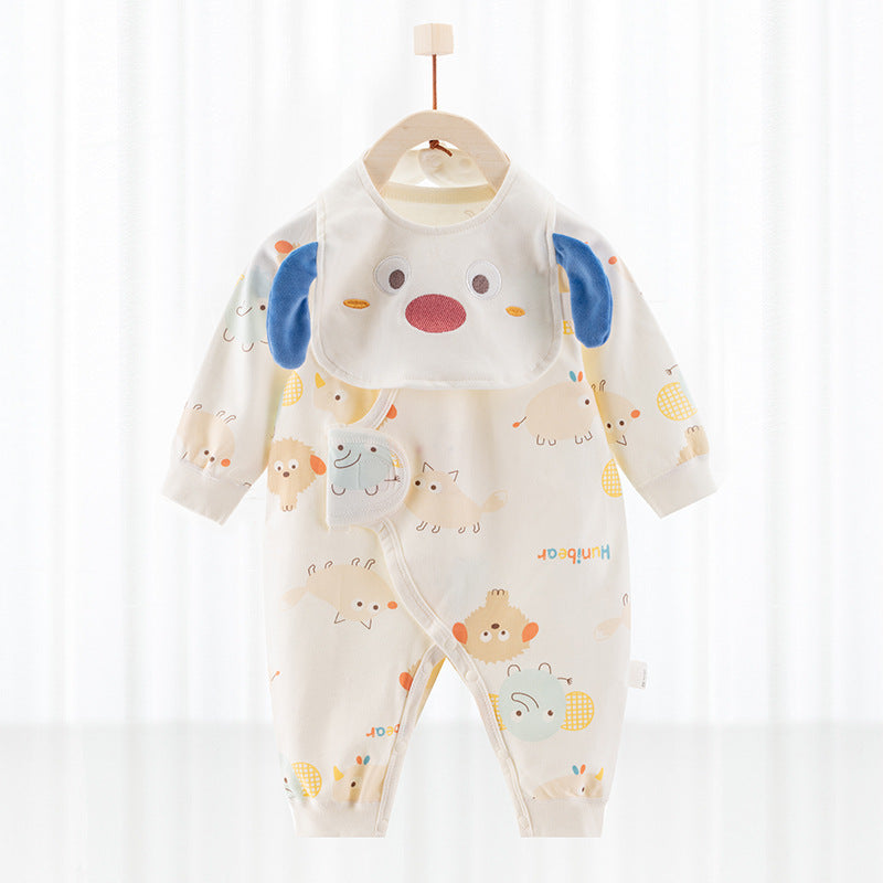 Baby One-Piece Cotton Romper – Soft & Comfortable for Infants