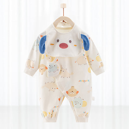 Baby One-Piece Cotton Romper – Soft & Comfortable for Infants