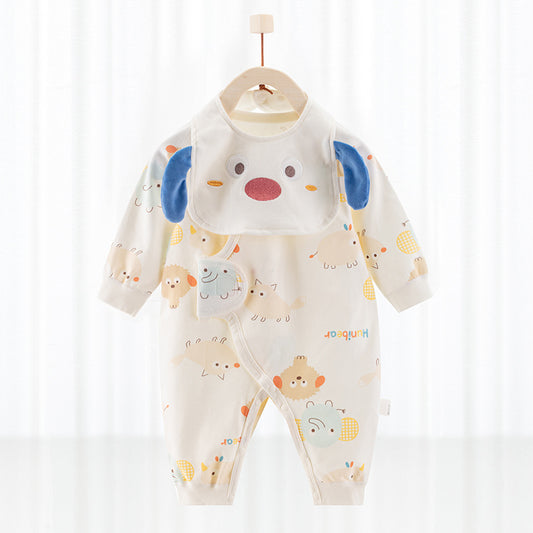 Baby One-Piece Cotton Romper – Soft & Comfortable for Infants